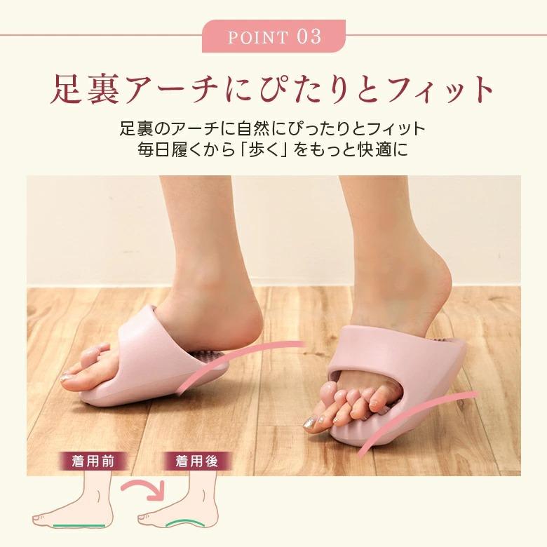 【累計10,000足突破】LumiStep™ 姿勢サポートスリッパ