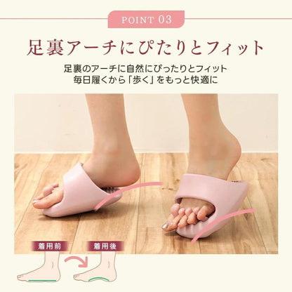 【累計10,000足突破】LumiStep™ 姿勢サポートスリッパ